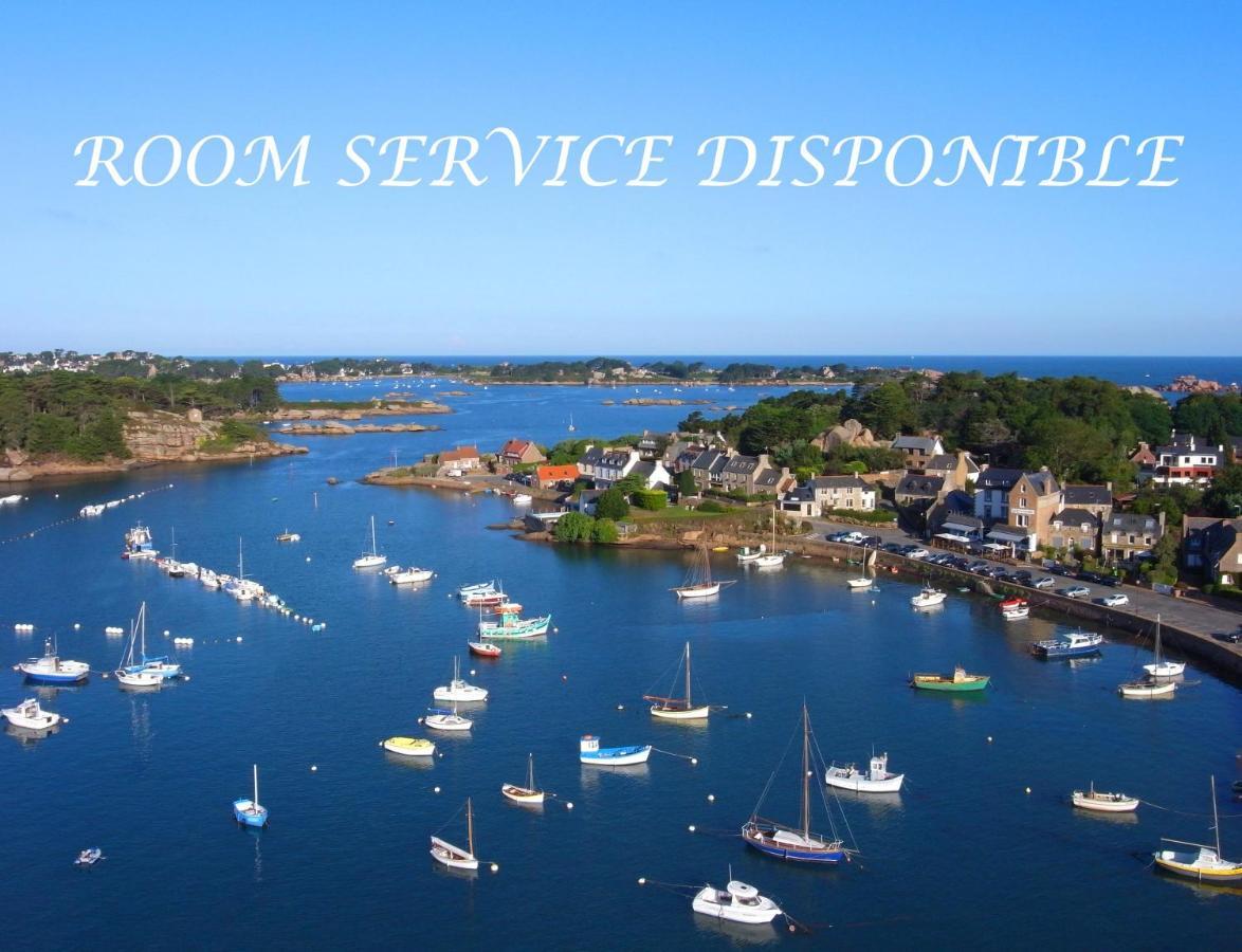 Hotel Des Rochers Perros-Guirec Kültér fotó
