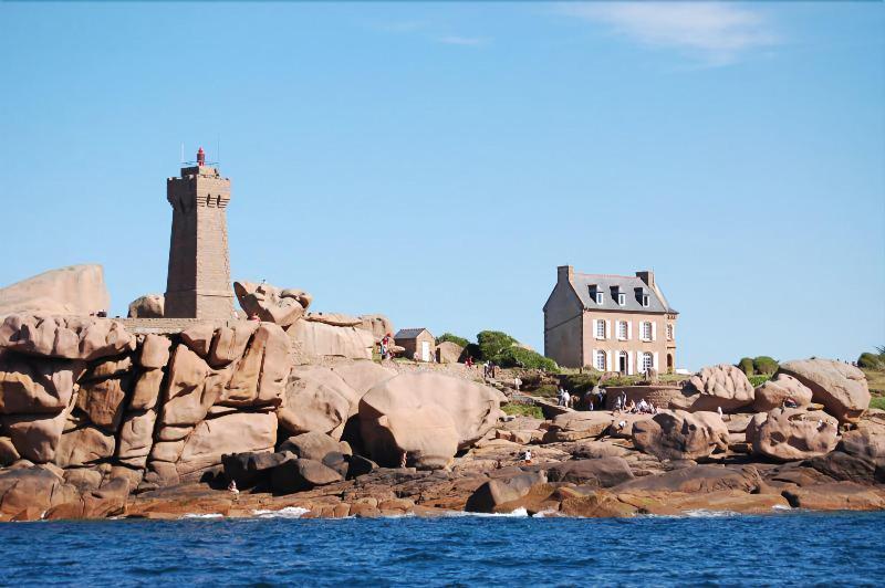 Hotel Des Rochers Perros-Guirec Kültér fotó