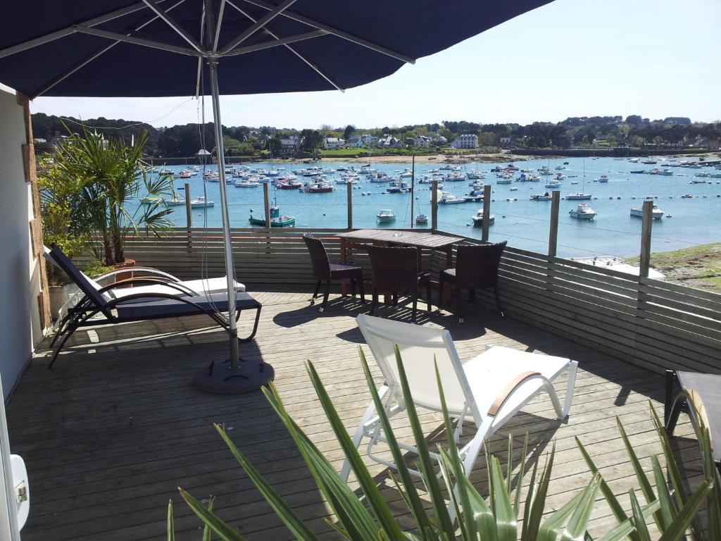Hotel Des Rochers Perros-Guirec Kültér fotó