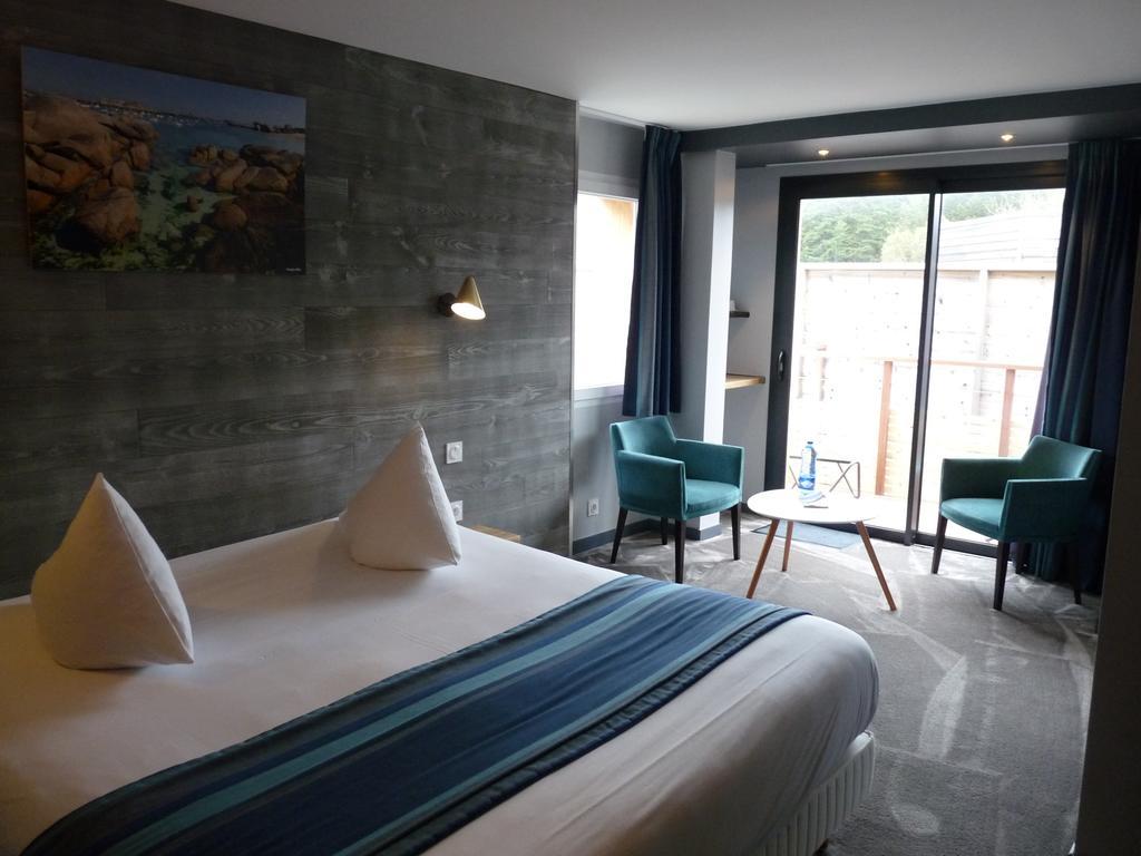 Hotel Des Rochers Perros-Guirec Kültér fotó