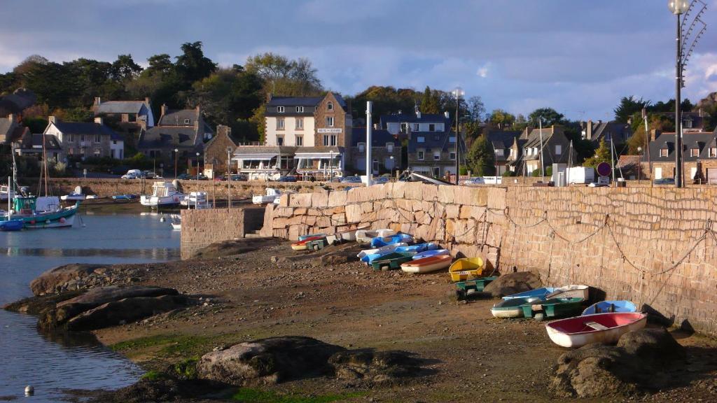 Hotel Des Rochers Perros-Guirec Kültér fotó