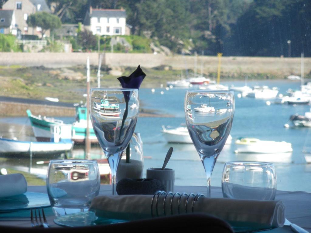 Hotel Des Rochers Perros-Guirec Kültér fotó